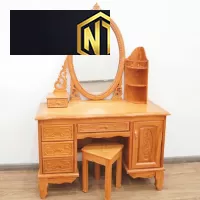 BÀN TRANG ĐIỂM GỖ ĐỎ CHỐNG MỐI MỌT